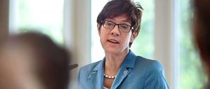 Annegret Kramp-Karrenbauer; Ministerpräsidentin des Saarlandes.