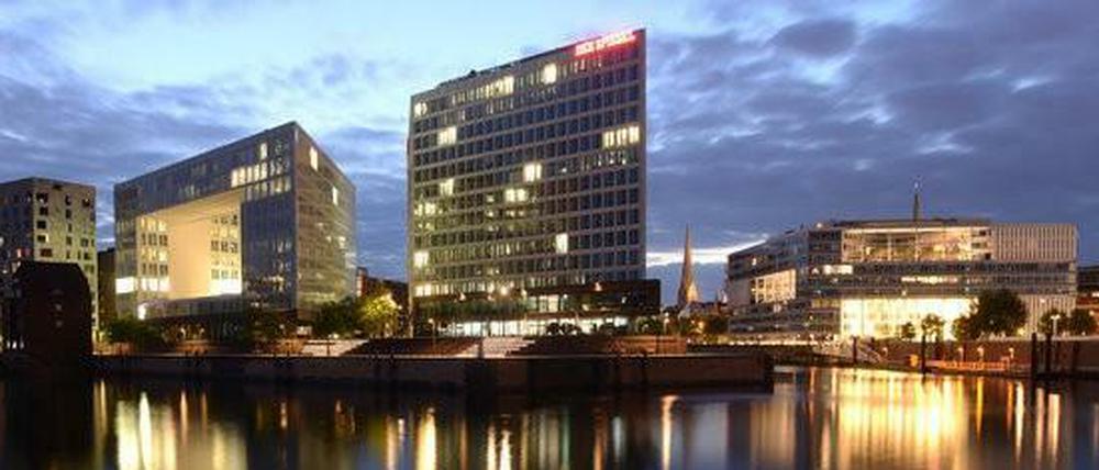 Das "Spiegel"-Verlagsgebäude in Hamburg.