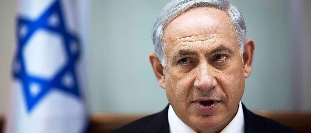 Benjamin Netanjahu, Regierungschef von Israel.