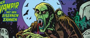 Augenzwinkernder Gruselspaß: Das Cover des aktuellen Bandes von „Hammerharte Horrorschocker“.
