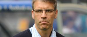 Fordert "mehr Brutalität": Hamburgs Sportdirektor Peter Knäbel.