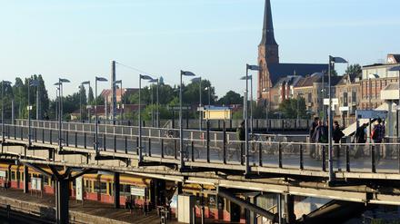 Der S-Bahnhof Warschauer Straße