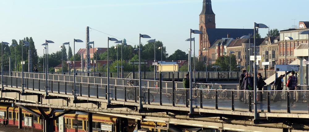 Der S-Bahnhof Warschauer Straße