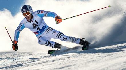 Nur Österreichs Marcel Hirscher war schneller: Fritz Dopfer fuhr zum WM-Auftakt in Sölden auf Platz zwei.