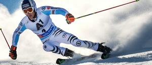 Nur Österreichs Marcel Hirscher war schneller: Fritz Dopfer fuhr zum WM-Auftakt in Sölden auf Platz zwei.