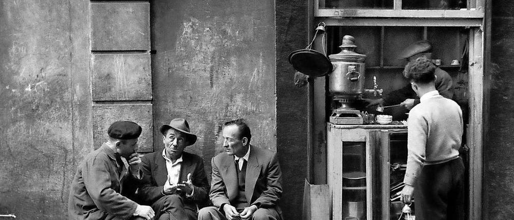 Straßenszene, Istanbul, 1958