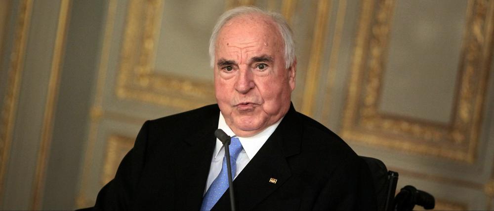 Altkanzler Helmut Kohl.