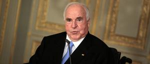 Altkanzler Helmut Kohl.