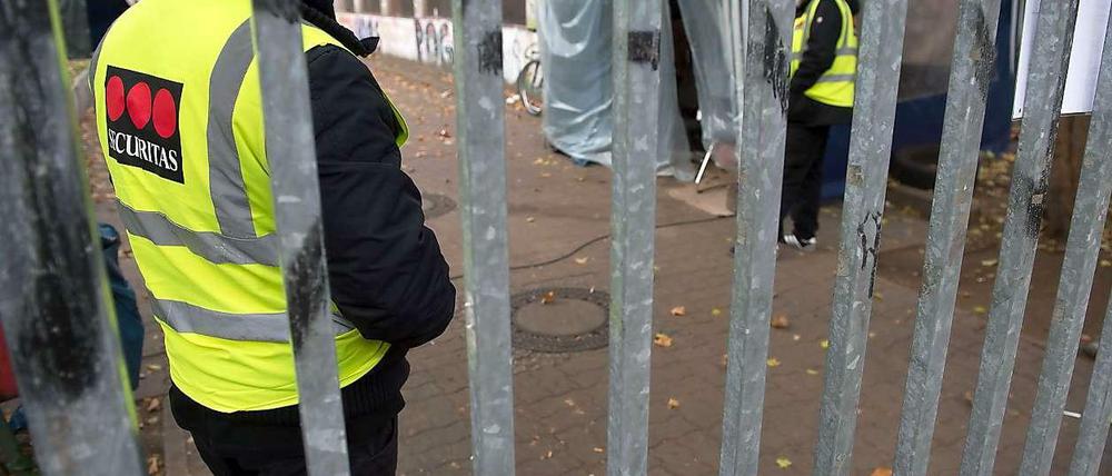 Am Sonnabend blieb die Lage an der besetzten Schule vorerst ruhig.
