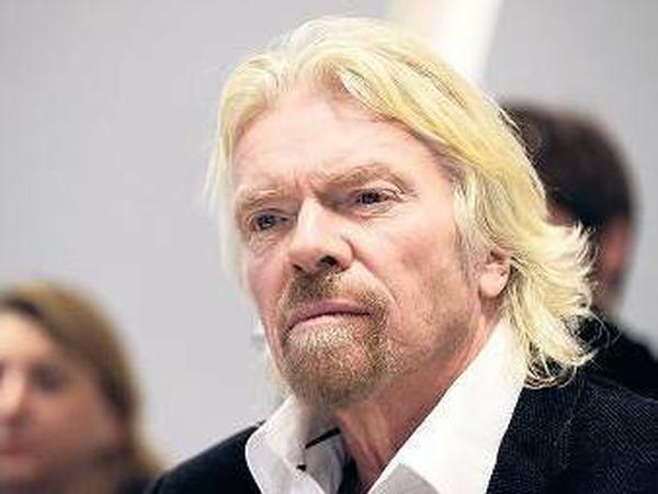 Abenteurer. Richard Branson, Milliardär.