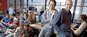 Das Team des Startups Blendle.
