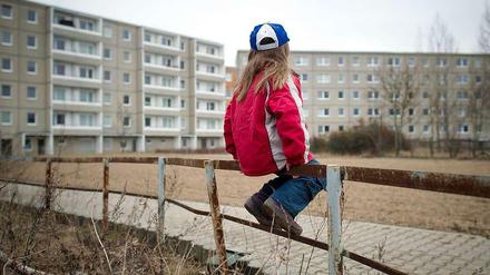 Nachwuchs ohne Zukunft. Kinder haben ein besonders hohes Armutsrisiko.