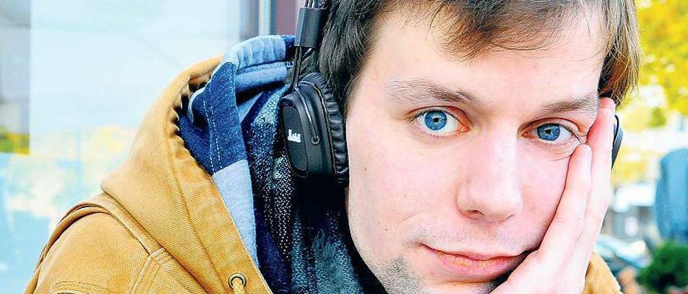 Liebt Musik und Logik. Der 26-jährige Schauspieler Moritz Gottwald.