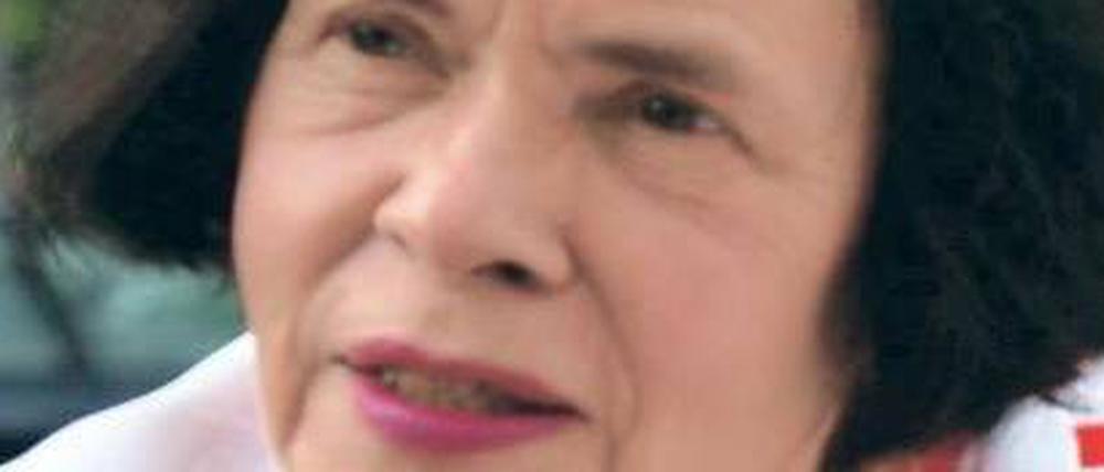 Kämpferisch und kenntnisreich: Pastorin Helga Frisch.