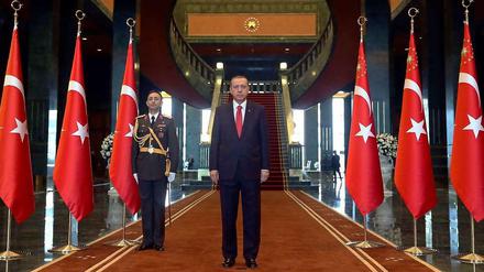 Abgehoben? Der türkische Staatspräsident Recep Tayyip Erdogan.