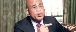 Hat ein Glaubwürdigkeitsproblem: Haitis Präsident Michel Joseph Martelly kündigt viel an, aber nur wenig passiert. 