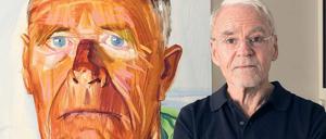 Allmählich ähneln sich Isherwood (l.) und Don Bachardy (r.) - das Porträt wurde vor 30 Jahren gemalt.