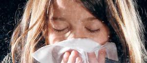 Virenschleuder. Masern, Grippe und andere Erreger verbreiten sich über die Luft. Impfungen schützen vor Ansteckung. 