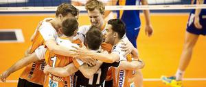 Sieg erkämpft. Die BR Volleys setzten sich am Mittwochabend durch.