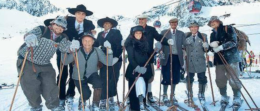 Schneelaune im Stubaital zum Winter-Opening.