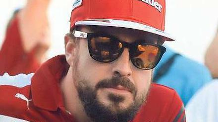Entspannt in Austin. Alonso pokert um eine hohe Ablöse von Ferrari. Foto: AFP