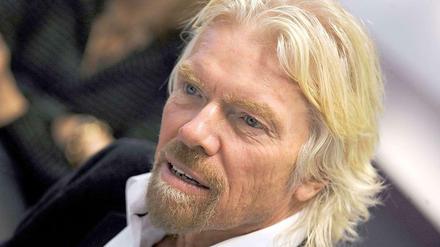 Empört sich nach dem Absturz von SpaceShipTwo über die Presse: Richard Branson.