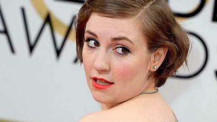 Schlechter Sex und zuviel Essen. Schauspielerin und Autorin Lena Dunham ("Girls").
