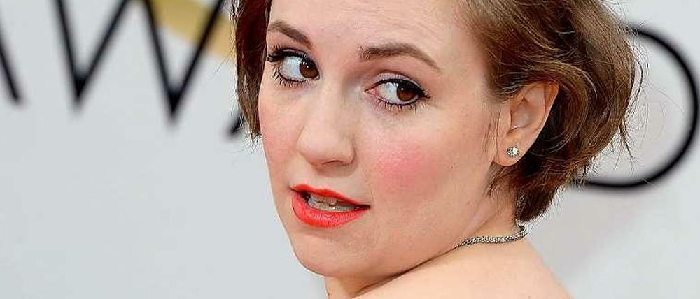 Schlechter Sex und zuviel Essen. Schauspielerin und Autorin Lena Dunham ("Girls").