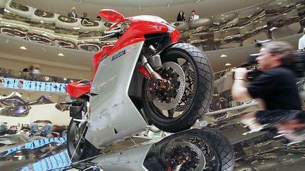 Brutal sportlich. Die Bikes von MV Augusta heißen "Brutale" oder "Rivale".