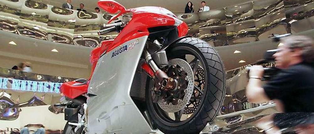 Brutal sportlich. Die Bikes von MV Augusta heißen "Brutale" oder "Rivale".