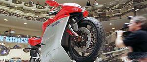 Brutal sportlich. Die Bikes von MV Augusta heißen "Brutale" oder "Rivale".