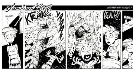 Krakkk, Yaaaa, Keuch: Der aktuelle Strip.