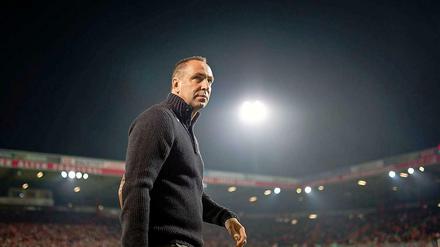 Der Umbrecher: Norbert Düwel soll den Umbruch beim 1. FC Union vollziehen. Doch bis jetzt ist noch nicht viel Neues entstanden.