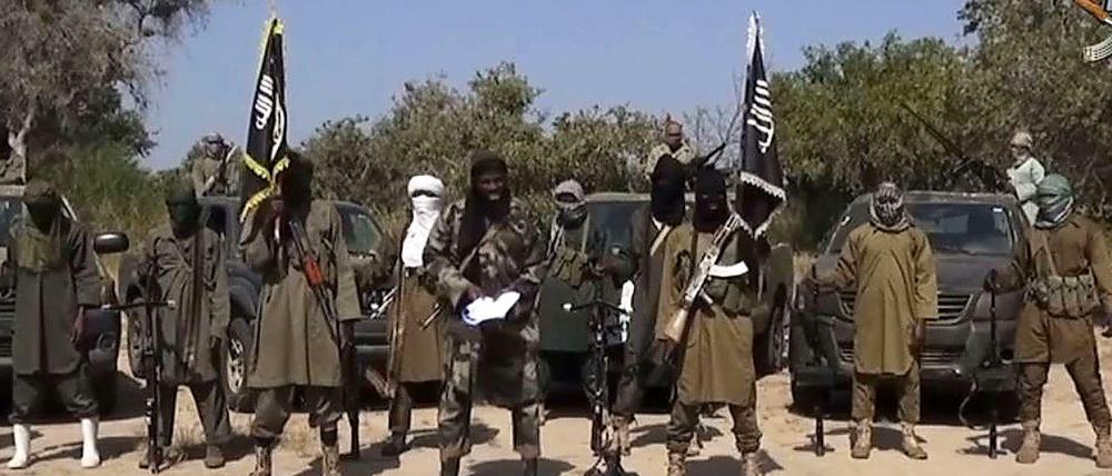 Kämpfer der Islamistengruppe Boko Haram.