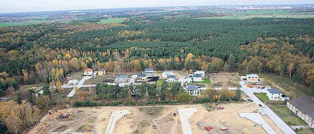 Villenpark in ehemaliger Kaserne.