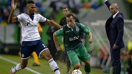 Traf zum 1:0: Eric Maxim Choupo-Moting (r.).