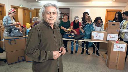 Packen wir’s an. Mehmet Seker, einstiger Lehrer in Zehlendorf, organisiert die Hilfe für Kinder in den Krisengebieten Syriens und des Nordiraks.