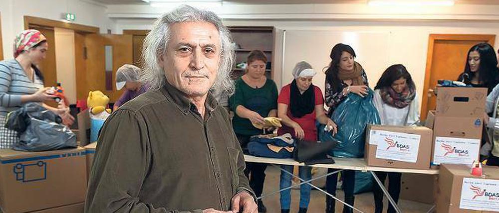Packen wir’s an. Mehmet Seker, einstiger Lehrer in Zehlendorf, organisiert die Hilfe für Kinder in den Krisengebieten Syriens und des Nordiraks.