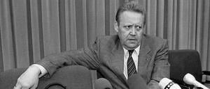 Große Szene. Als Günter Schabowski am 9. November 1989 die vollständige Reisefreiheit bekannt gab, schrieb er Geschichte.