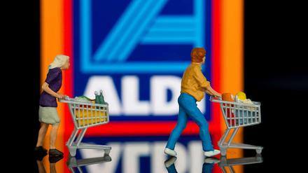 Mächtig: Aldi diktiert die Preise im Lebensmittelhandel.