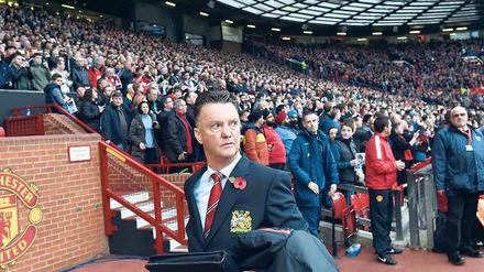 Der König von Old Trafford. Louis van Gaal sollte Uniteds schwache Saison unter David Moyes vergessen machen.