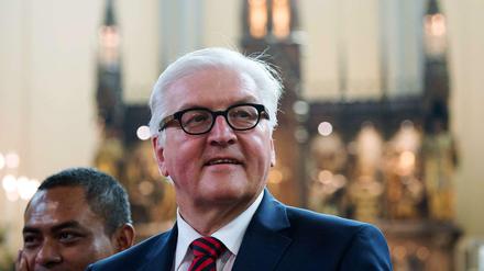 Außenminister Frank-Walter Steinmeier.