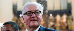 Außenminister Frank-Walter Steinmeier.