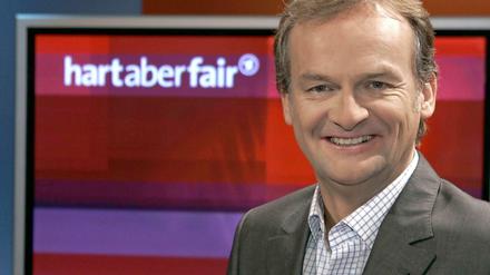 "Hart aber Fair"- Moderator Frank Plasberg.