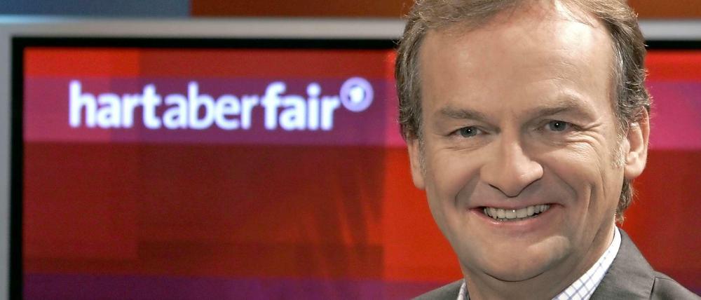 "Hart aber Fair"- Moderator Frank Plasberg.