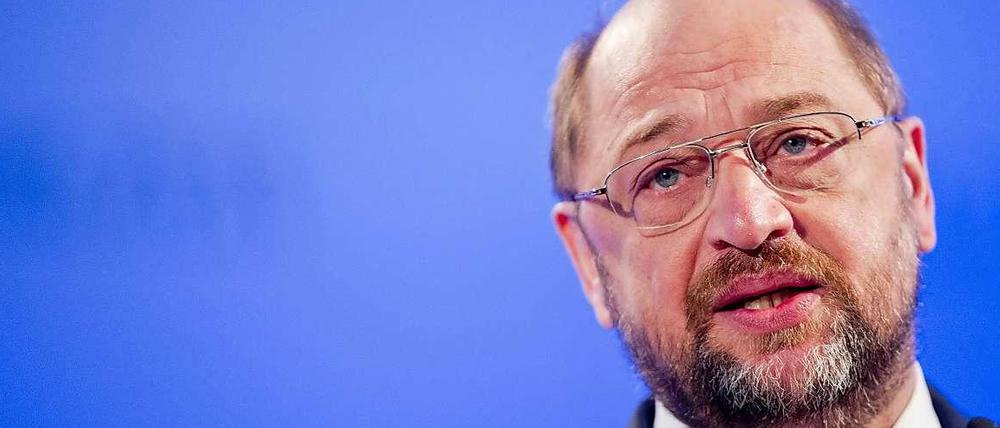 EU-Parlamentspräsident Martin Schulz (SPD).