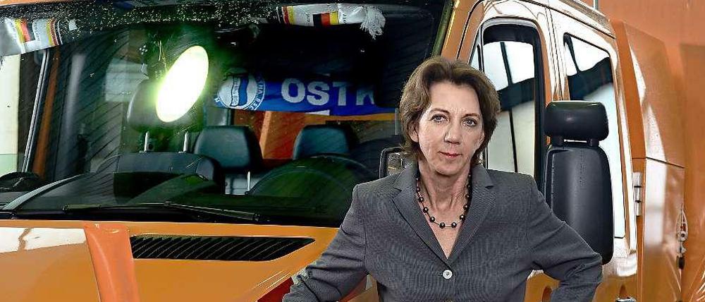 Eine Frau im Männerladen: Die BSR-Chefin Vera Gäde-Butzlaff