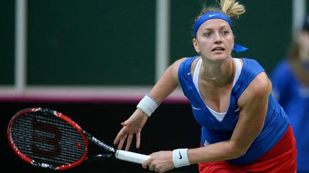 Immer wieder überraschend. Petra Kvitova schwankt sehr in ihren Leistungen.