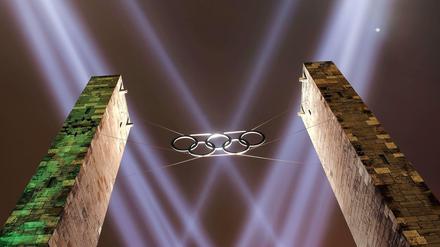 Die Olympischen Ringe in neuem Glanz? Noch ist eine Mehrheit der Berliner gegen eine Olympiabewerbung.