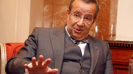 Estlands Präsident Toomas Hendrik Ilves.